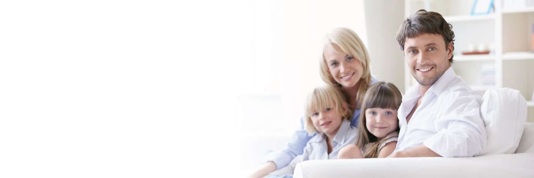 A happy family after a visit to the dentist in Wahroonga